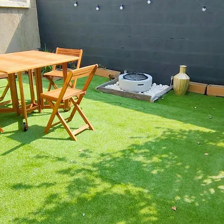 Appartement Romantique Chic 150m Patio Berck