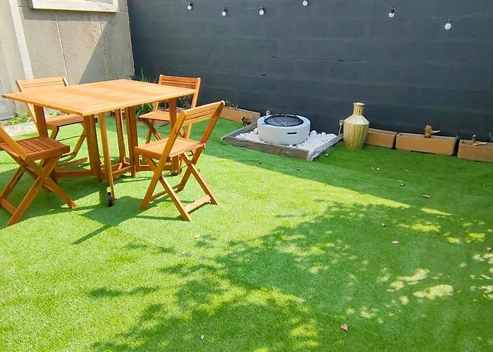 Appartement Romantique Chic 150m Patio Berck