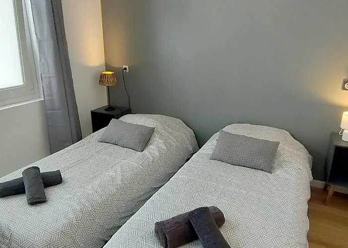 Appartement Romantique Chic 150m Patio Berck