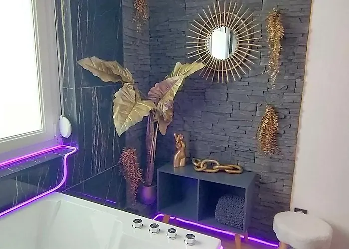 Romantique Chic 150m Patio Appartement *